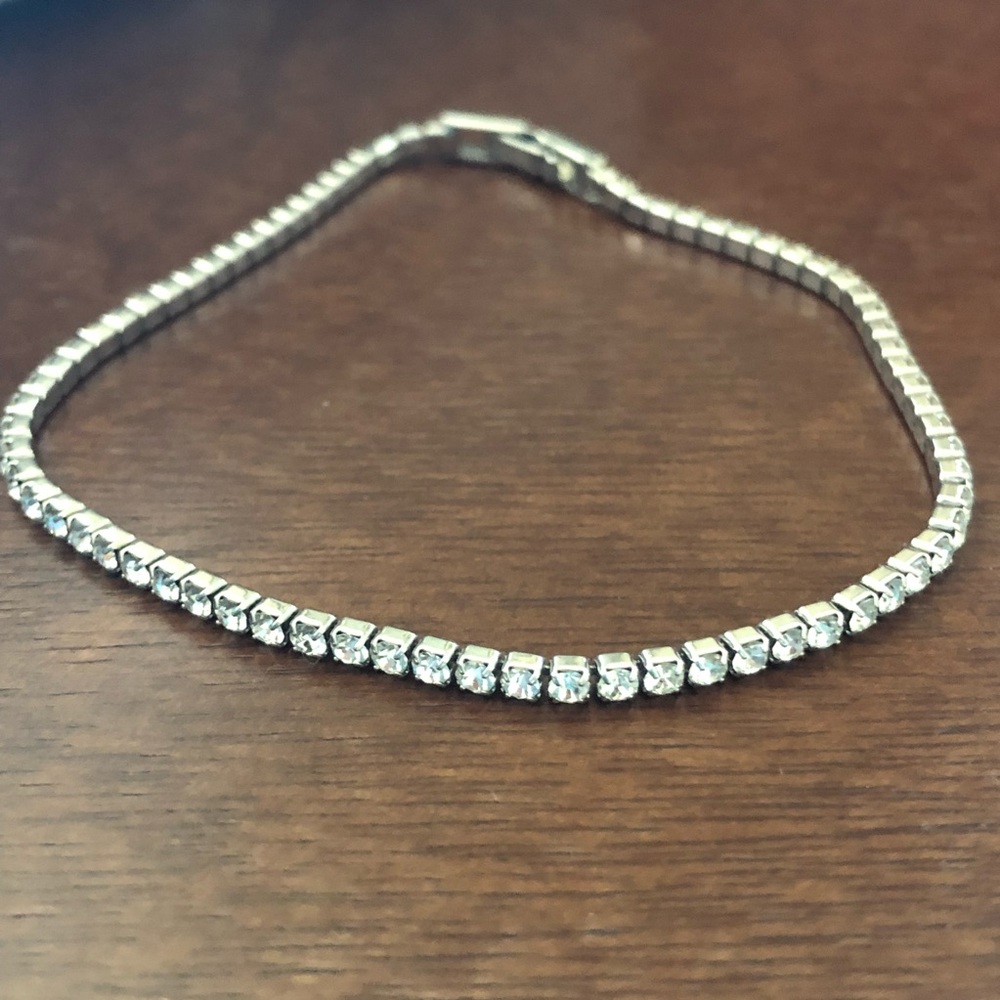 CZ diamond tennis bracelet